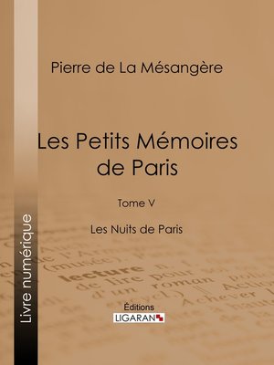 cover image of Les Petits Mémoires de Paris